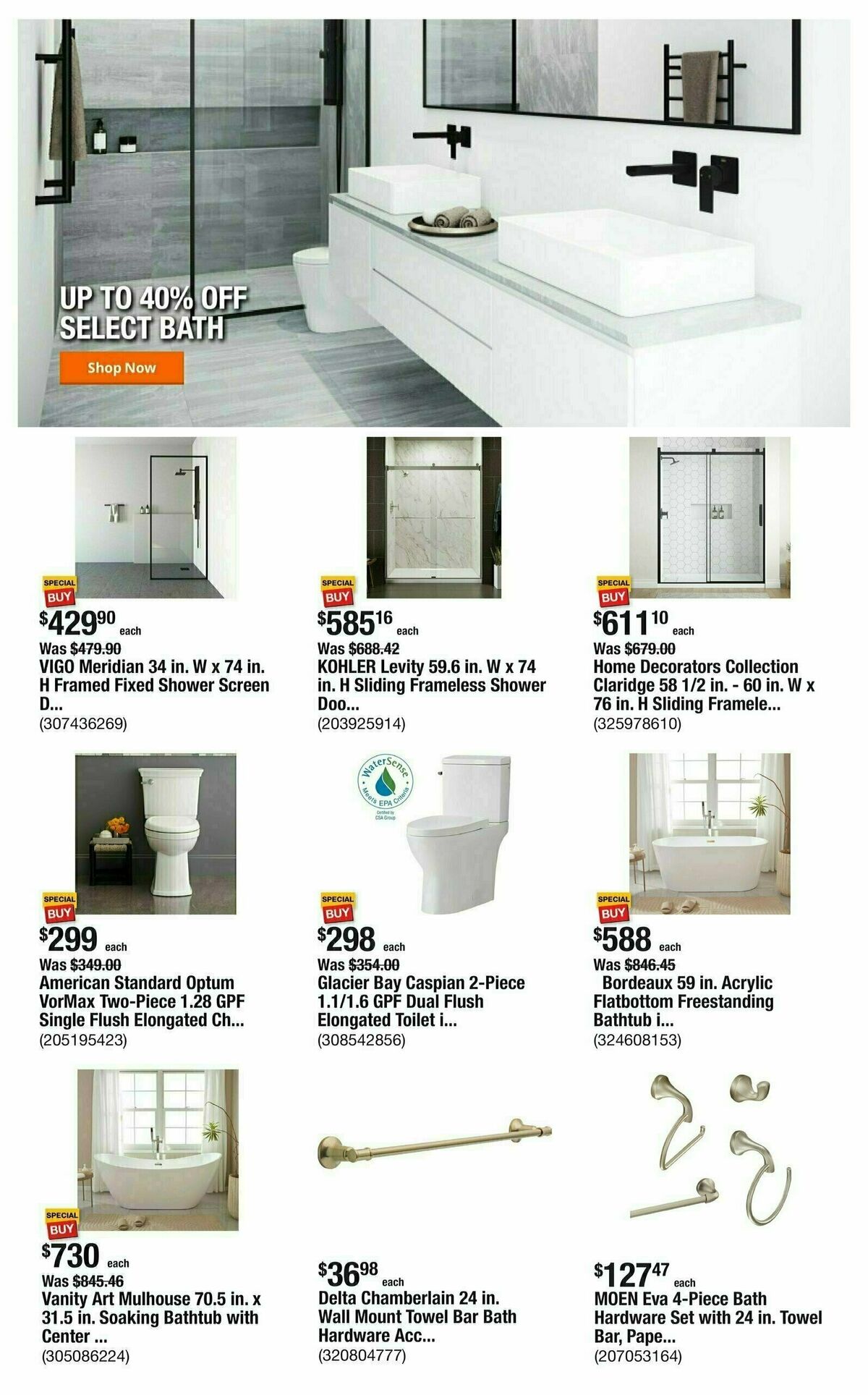 The Home Depot Weekly Ad from January 6