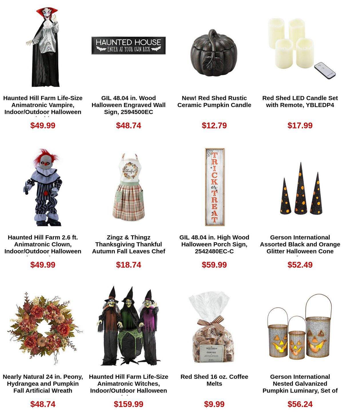 Tractor Supply Halloween Weekly Ad from October 19