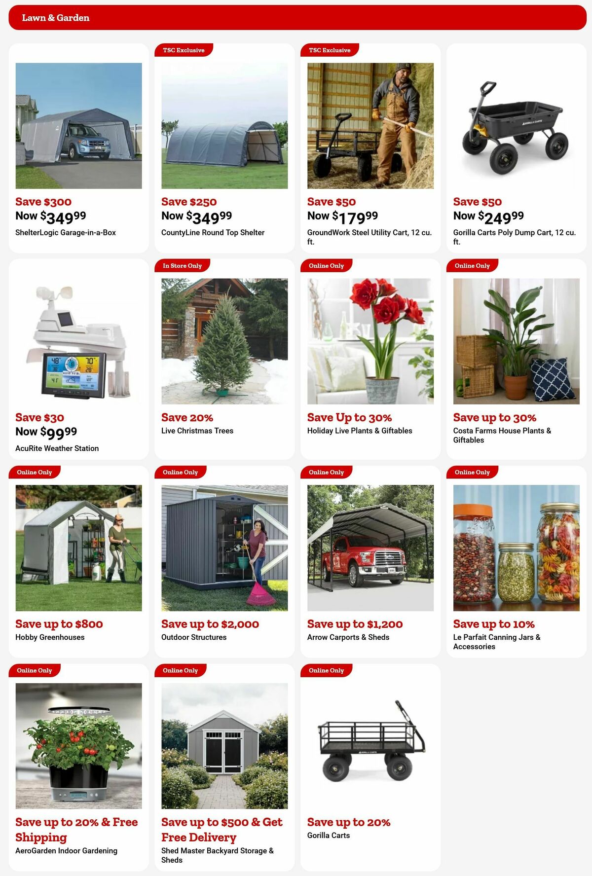 Tractor Supply Black Friday Weekly Ad from November 21