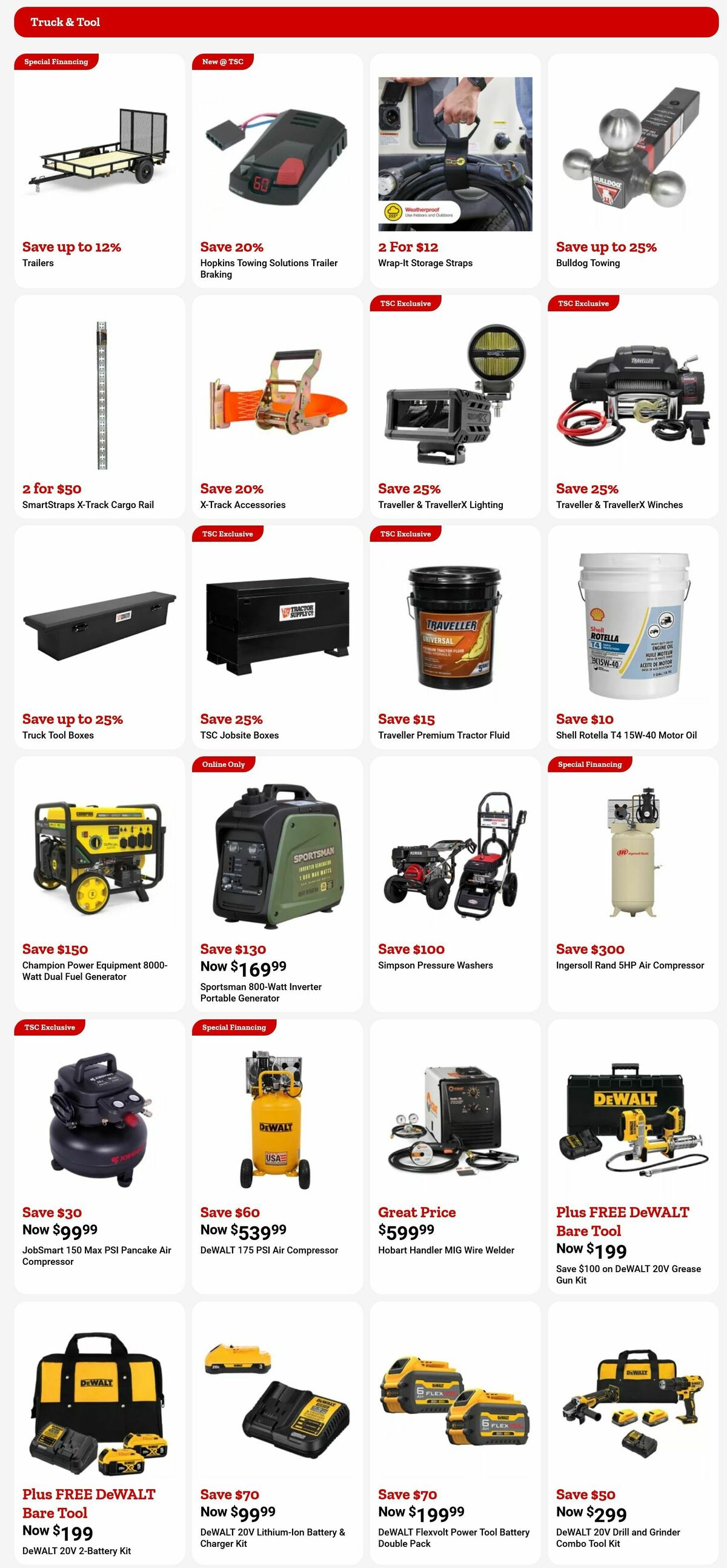 Tractor Supply Black Friday Weekly Ad from November 21