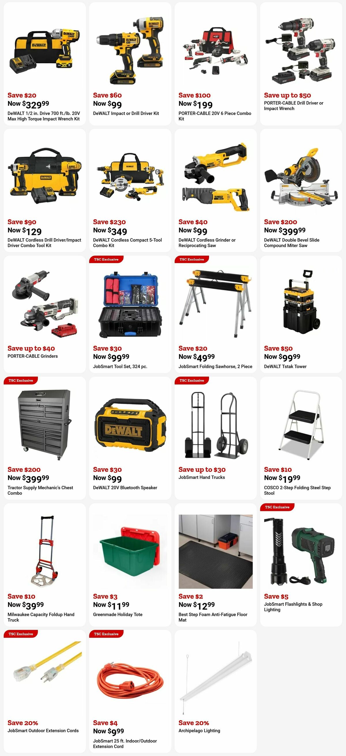 Tractor Supply Black Friday Weekly Ad from November 21