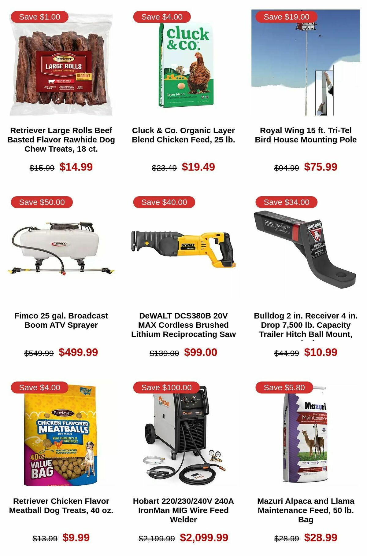 Tractor Supply Weekly Ad from March 28