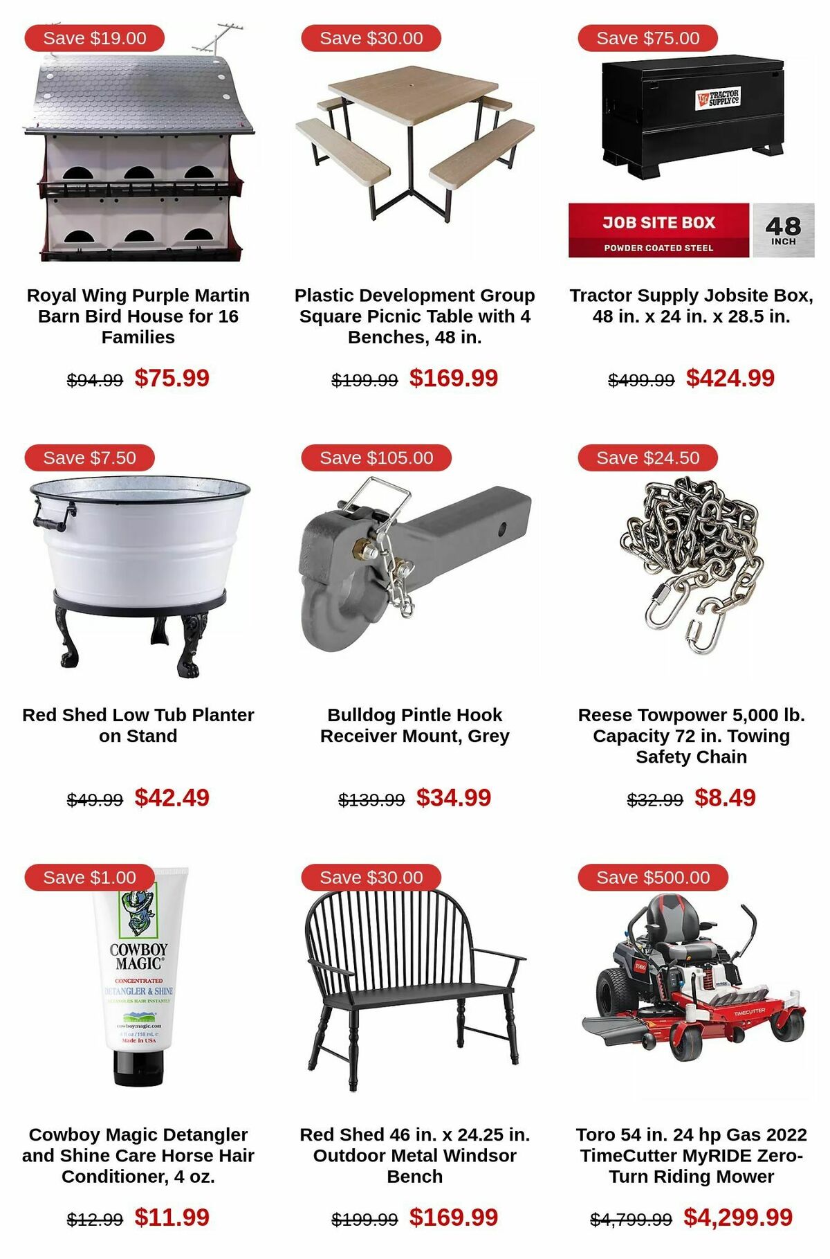 Tractor Supply Weekly Ad from March 28