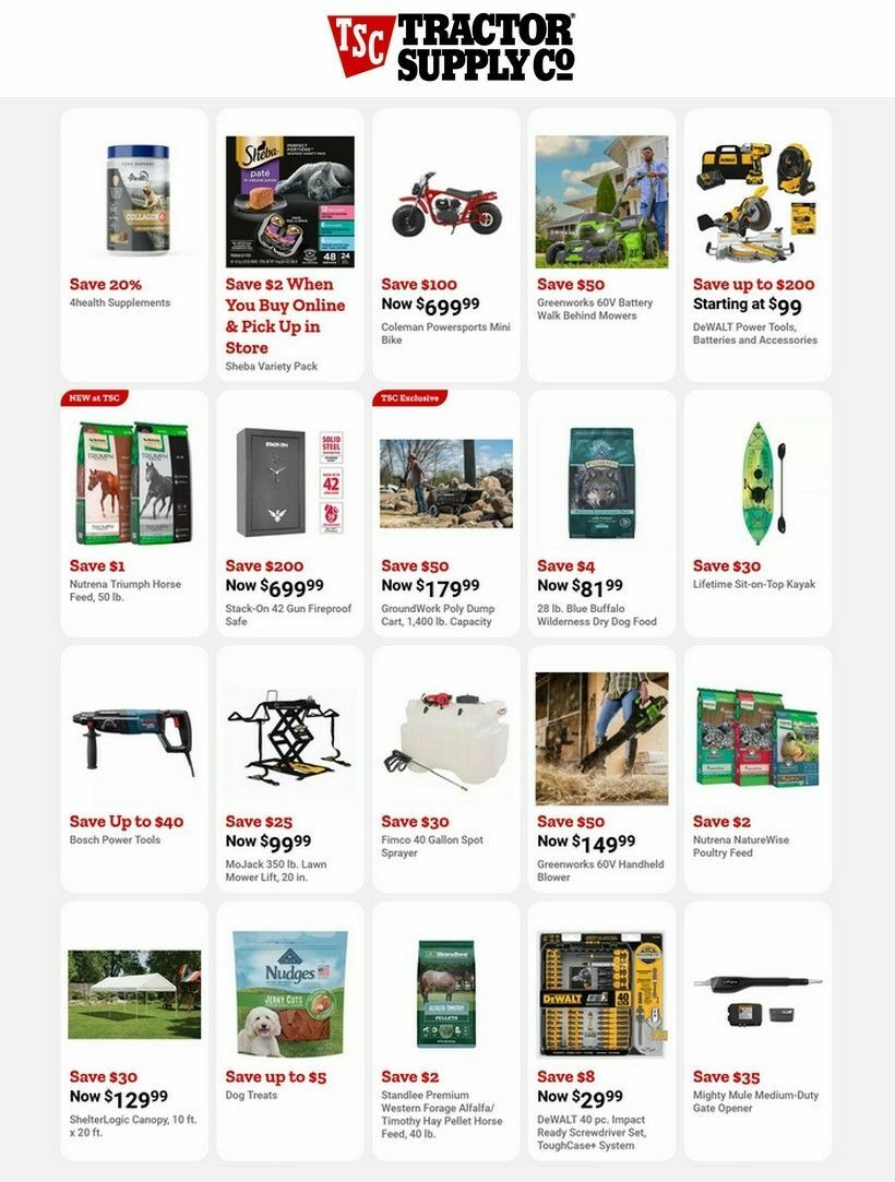 Tractor Supply Weekly Ad from July 25