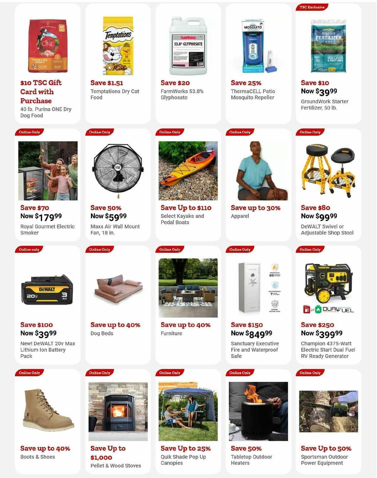 Tractor Supply Weekly Ad from August 22