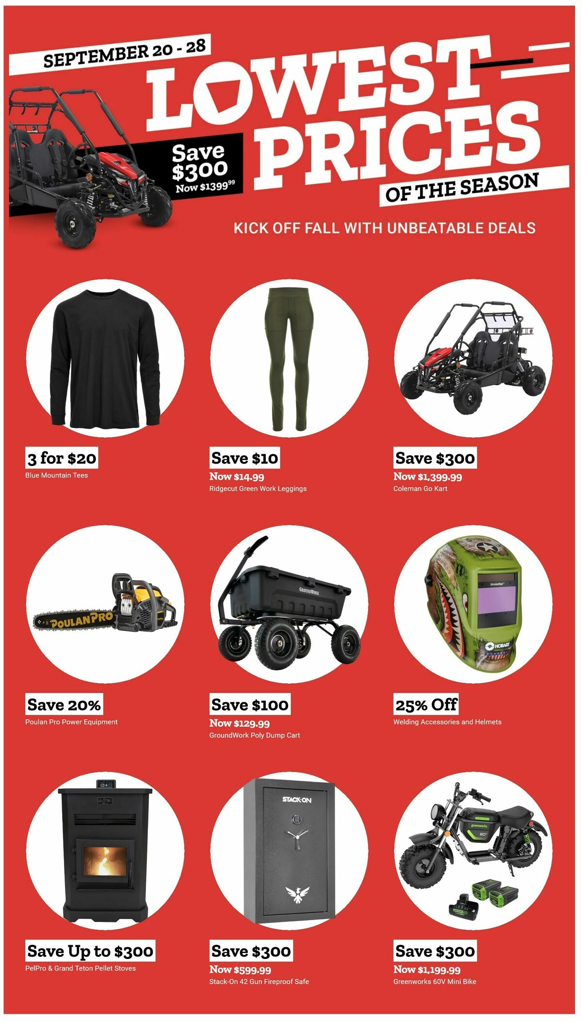 Tractor Supply Weekly Ad from September 20