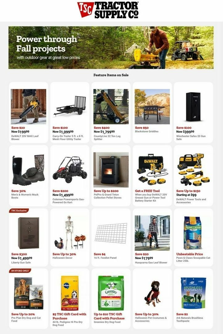 Tractor Supply Weekly Ad from September 30