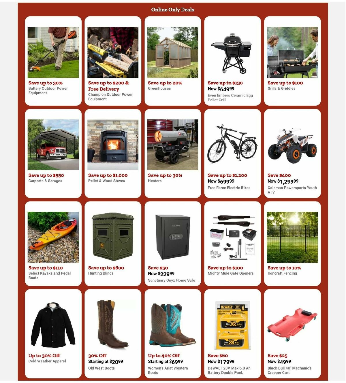 Tractor Supply Weekly Ad from October 16