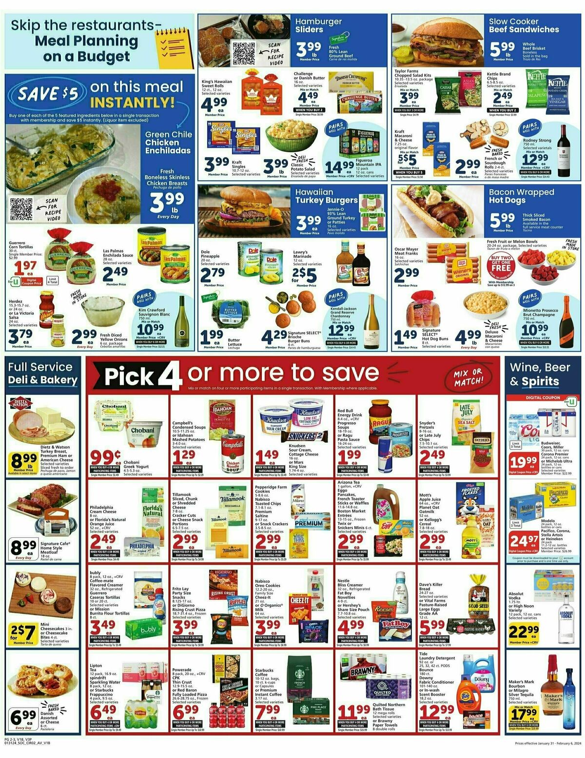 Vons Weekly Ad from January 31