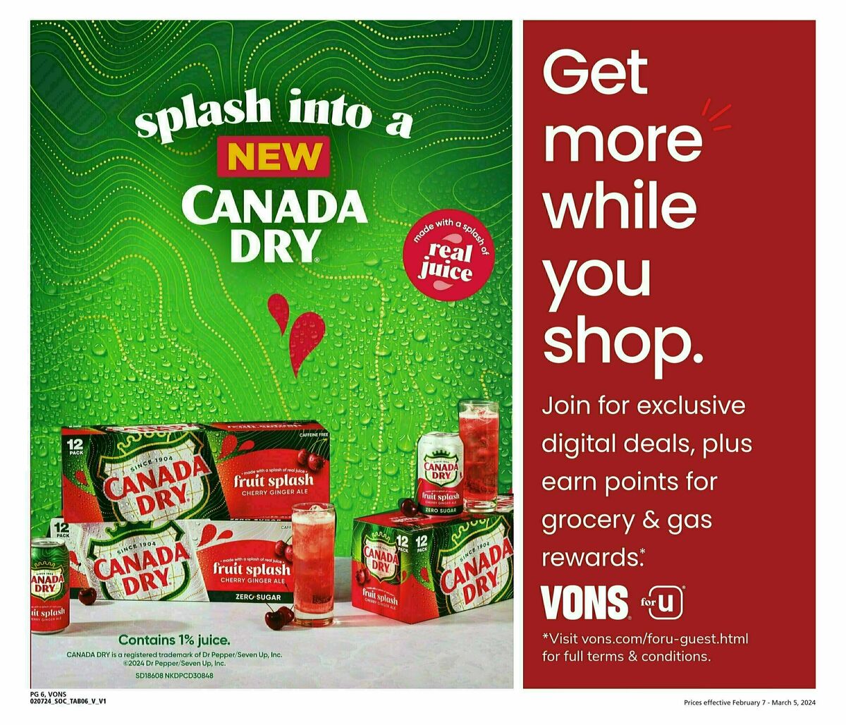 Vons Big Book of Savings Weekly Ad from February 7