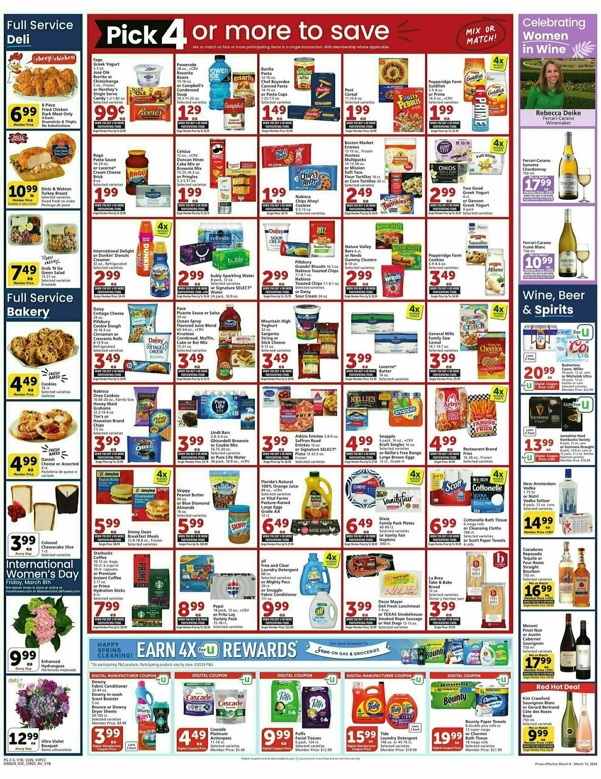 Vons Weekly Ad from March 6