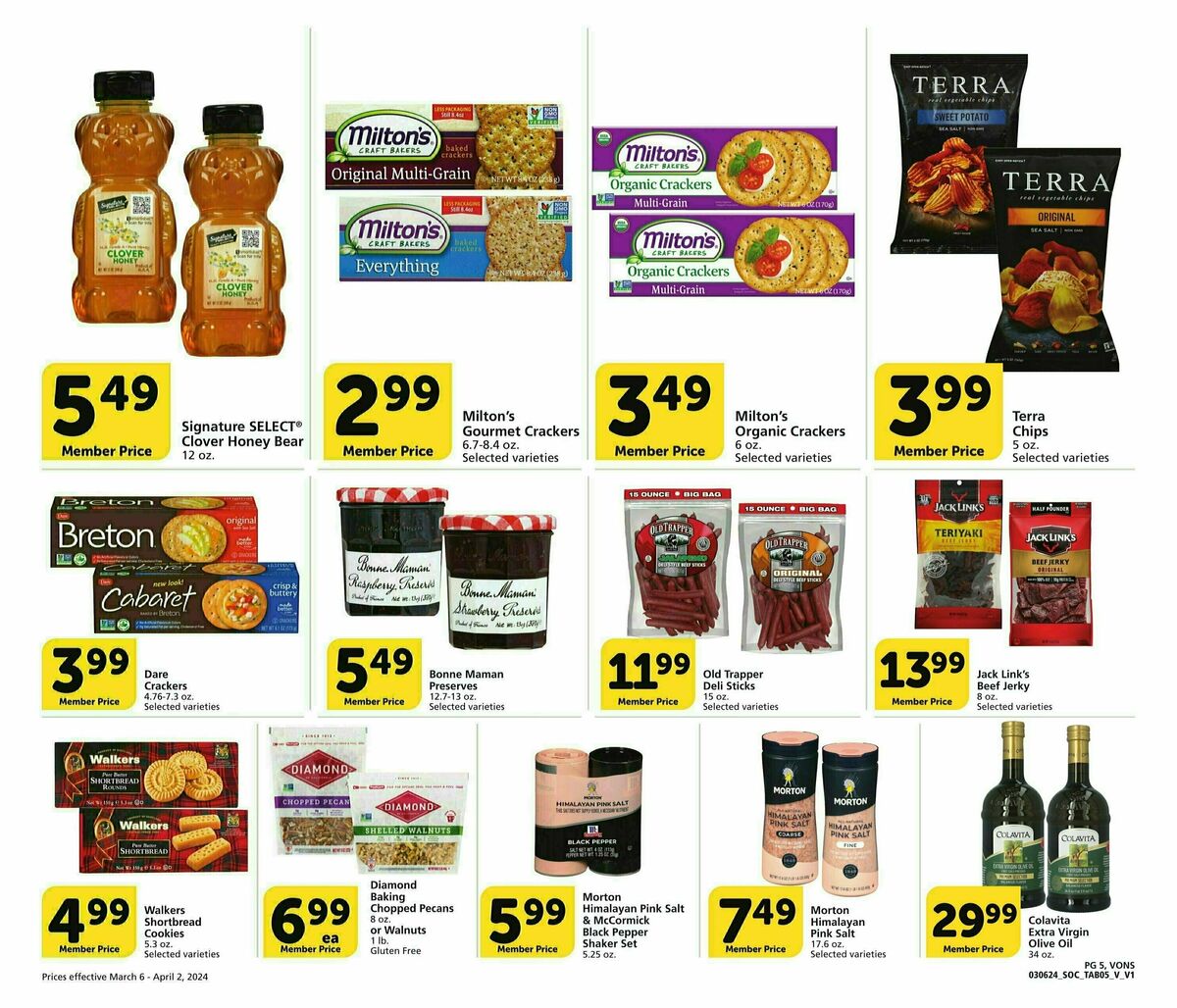 Vons Big Book of Savings Weekly Ad from March 6