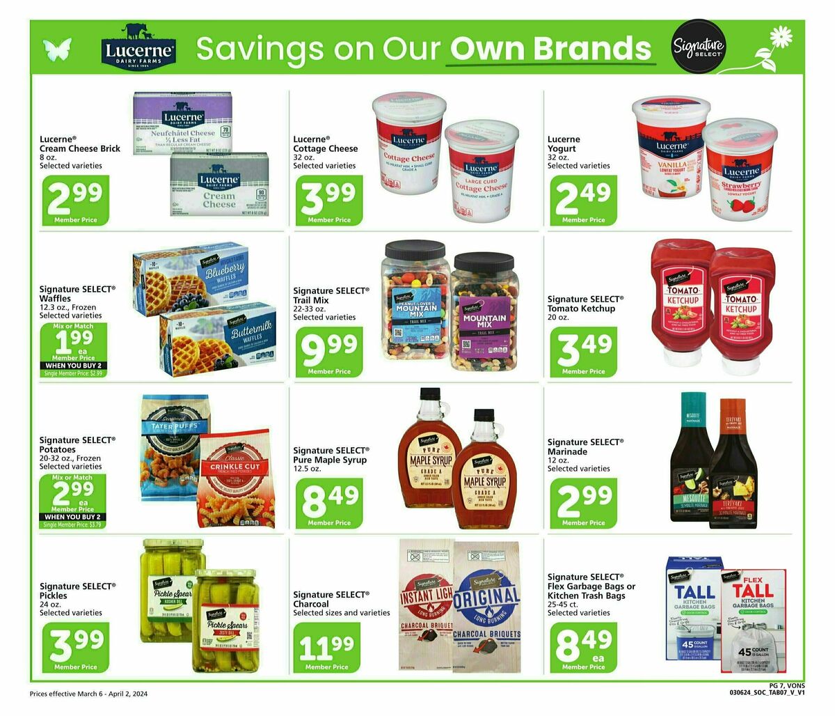 Vons Big Book of Savings Weekly Ad from March 6