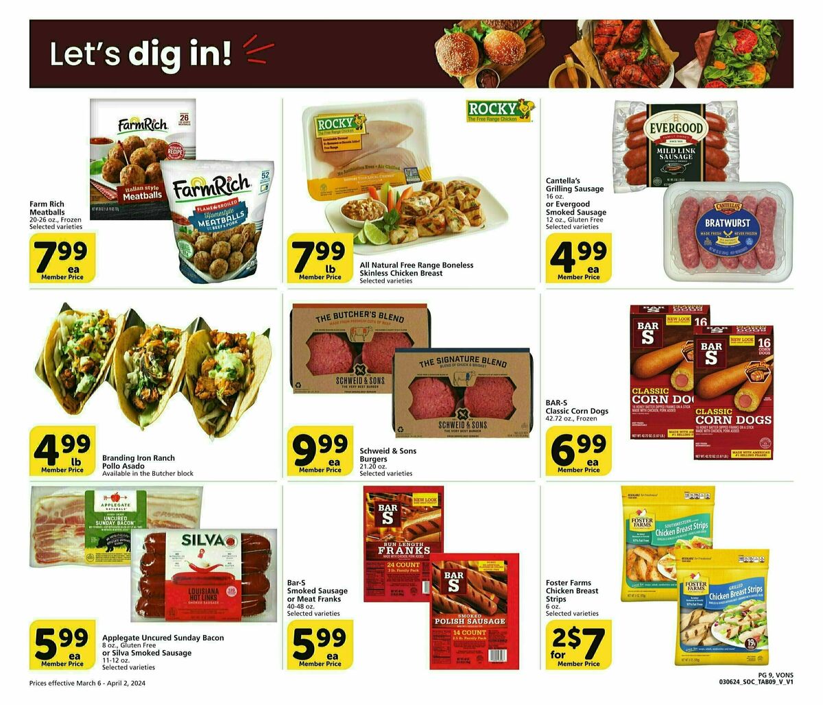 Vons Big Book of Savings Weekly Ad from March 6