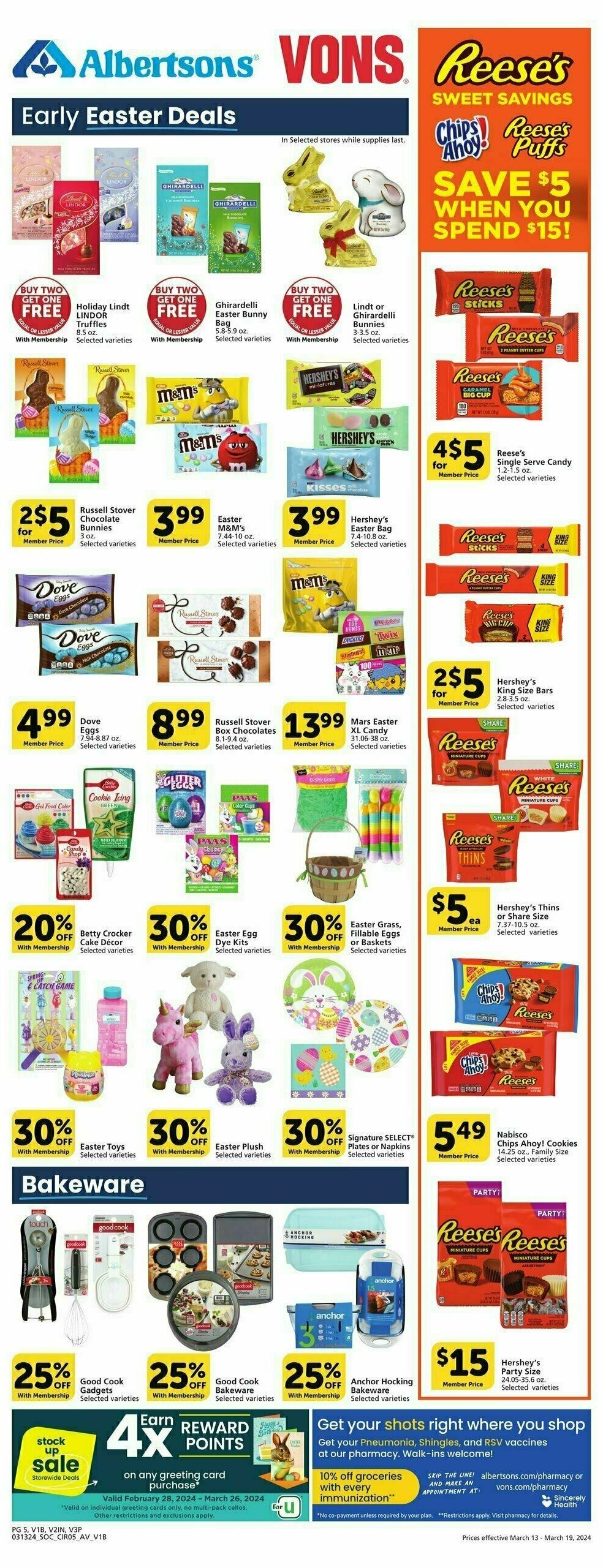 Vons Weekly Ad Weekly Ad from March 13