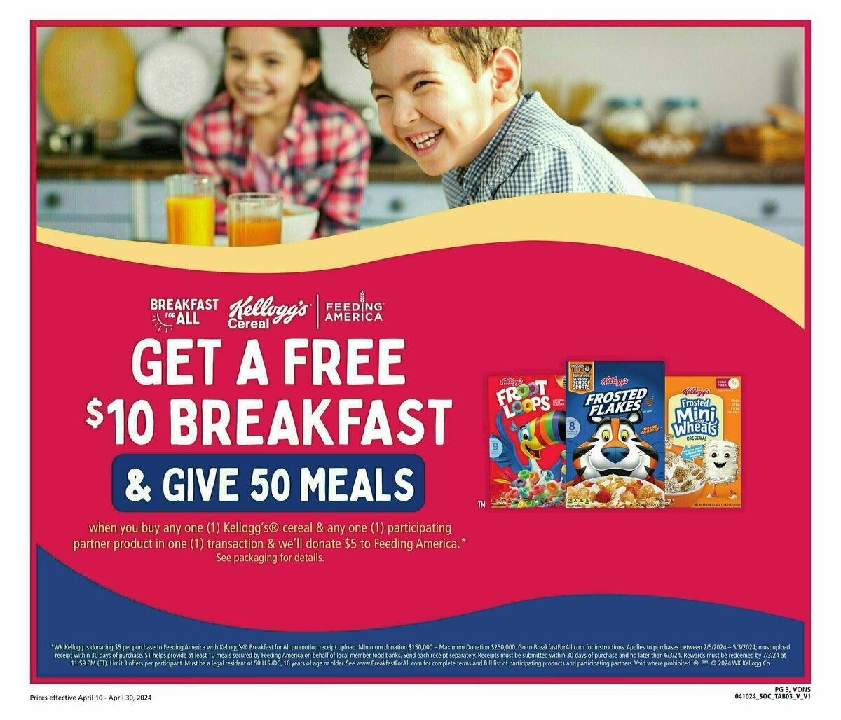 Vons Big Book of Savings Weekly Ad from April 10