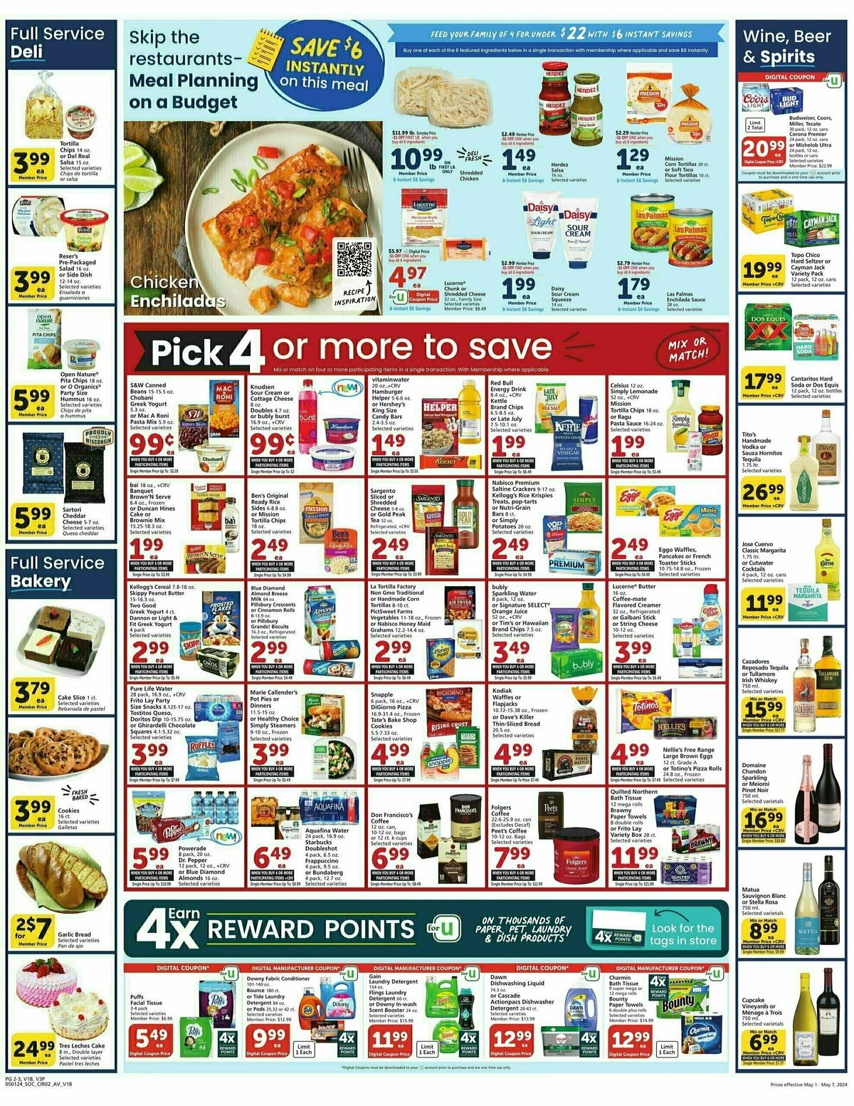 Vons Weekly Ad from May 1