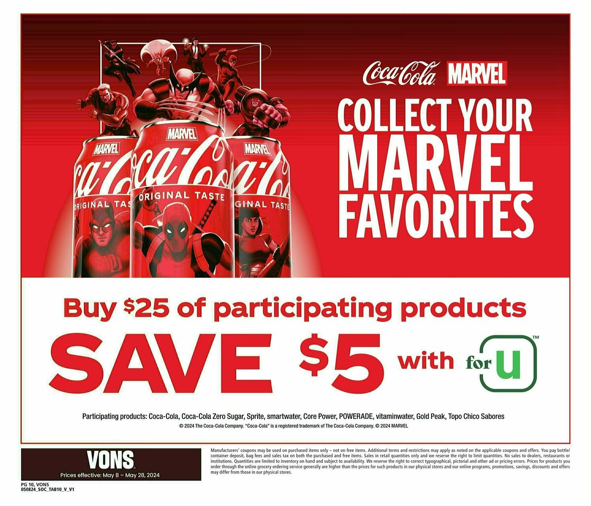 Vons Big Book of Savings Weekly Ad from May 8