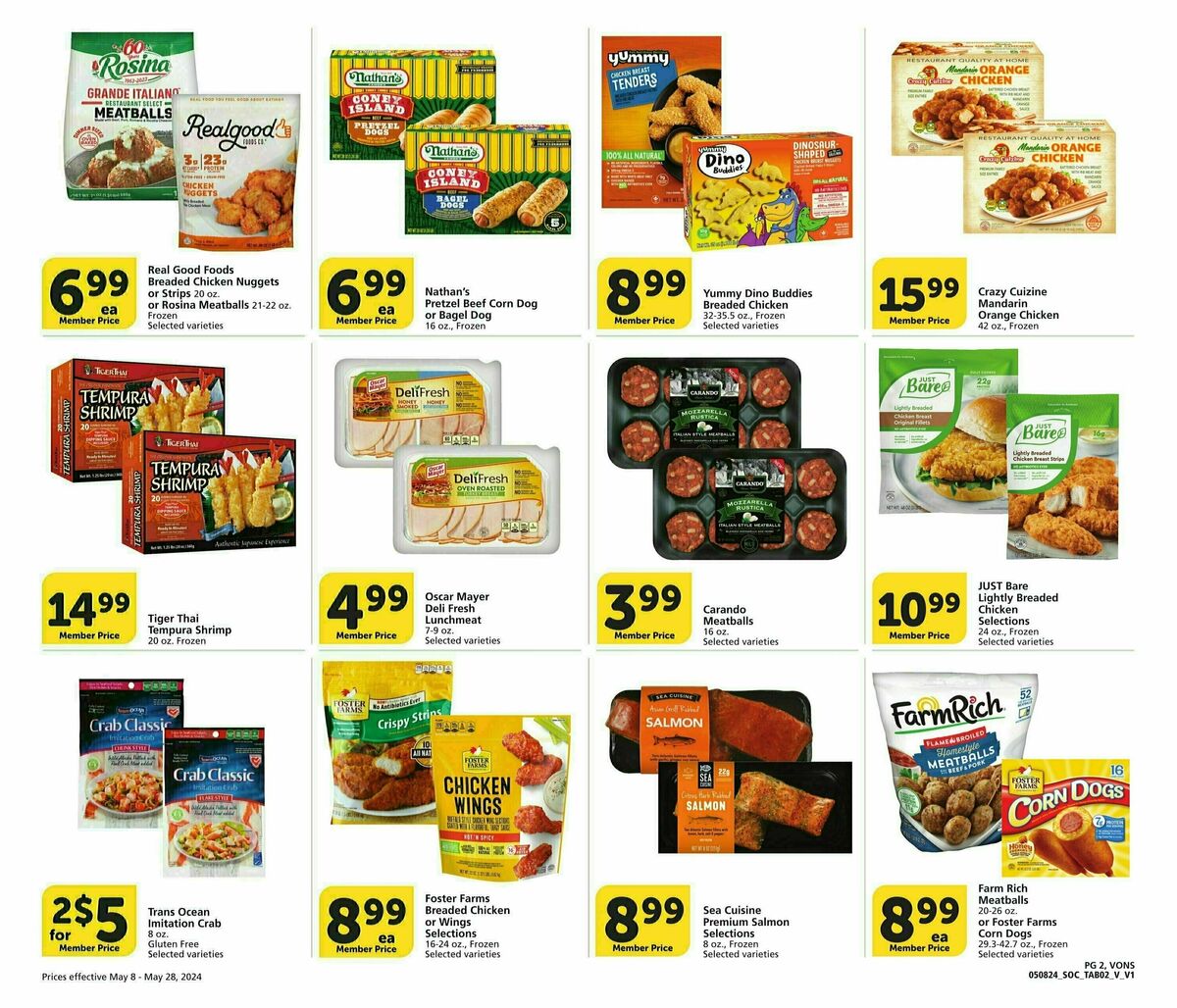 Vons Big Book of Savings Weekly Ad from May 8