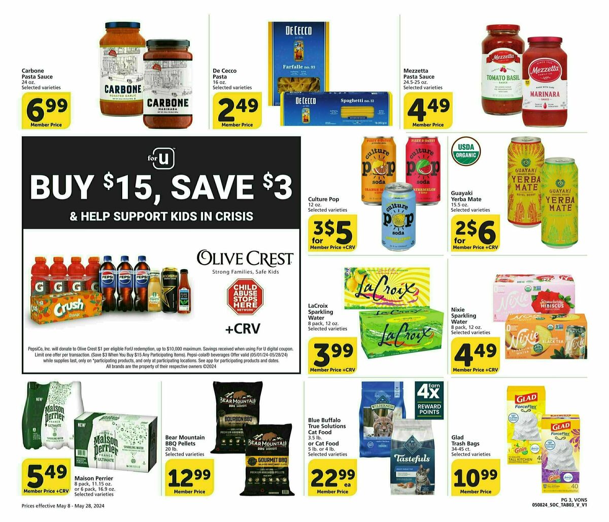 Vons Big Book of Savings Weekly Ad from May 8