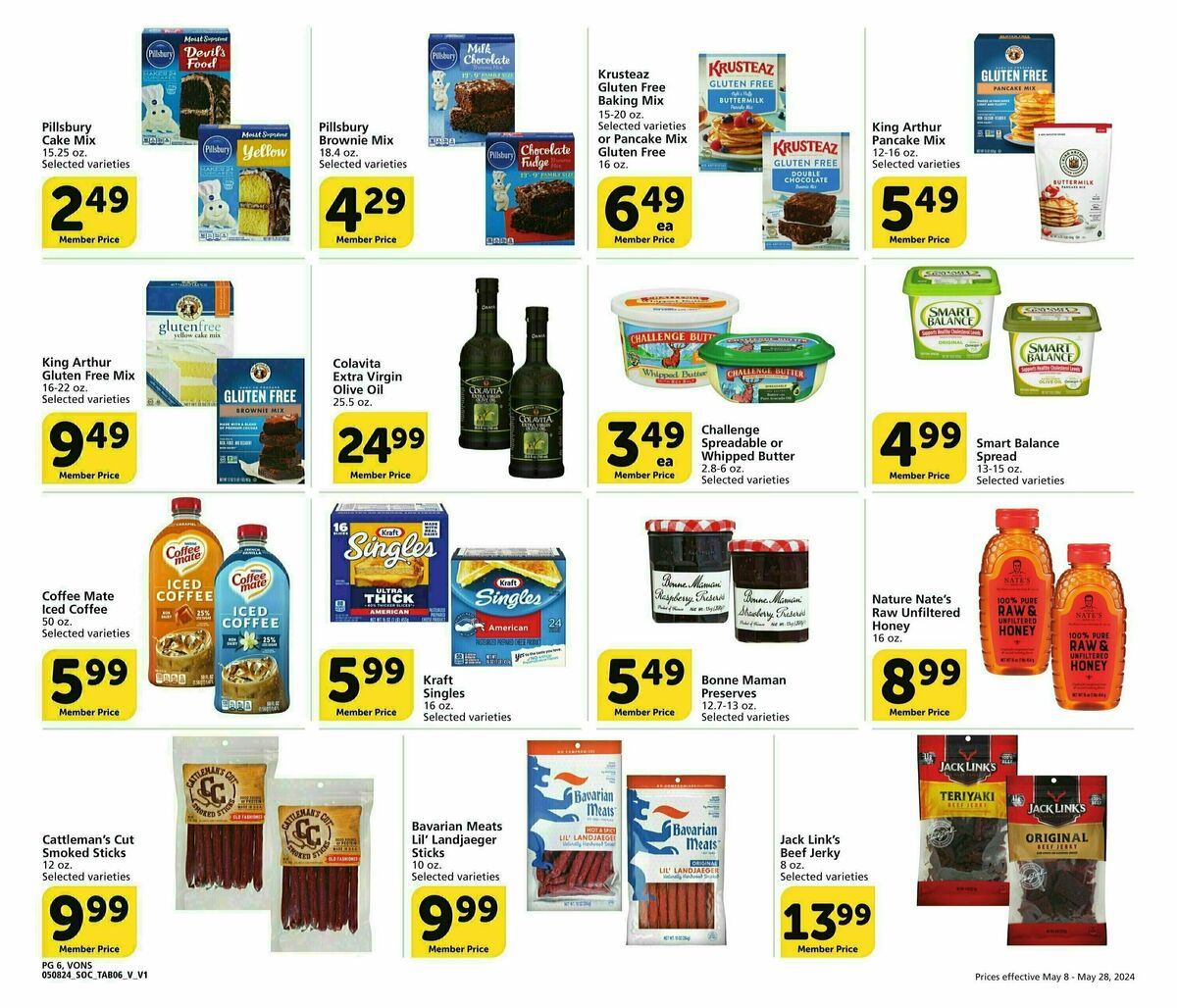 Vons Big Book of Savings Weekly Ad from May 8