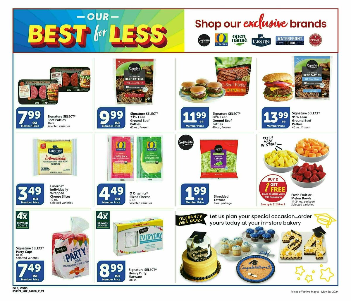 Vons Big Book of Savings Weekly Ad from May 8