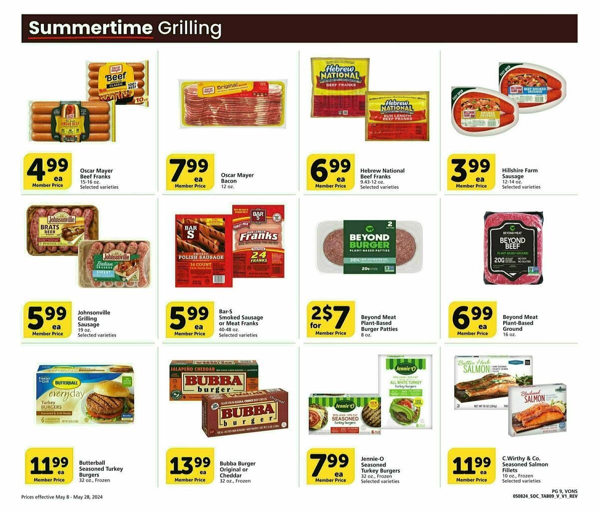 Vons Big Book of Savings Weekly Ad from May 8