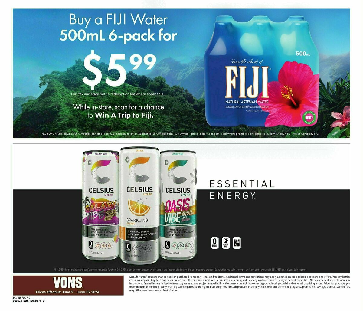 Vons Big Book of Savings Weekly Ad from June 5