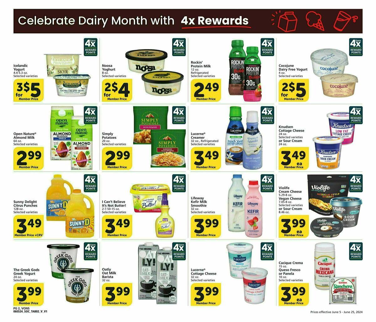 Vons Big Book of Savings Weekly Ad from June 5