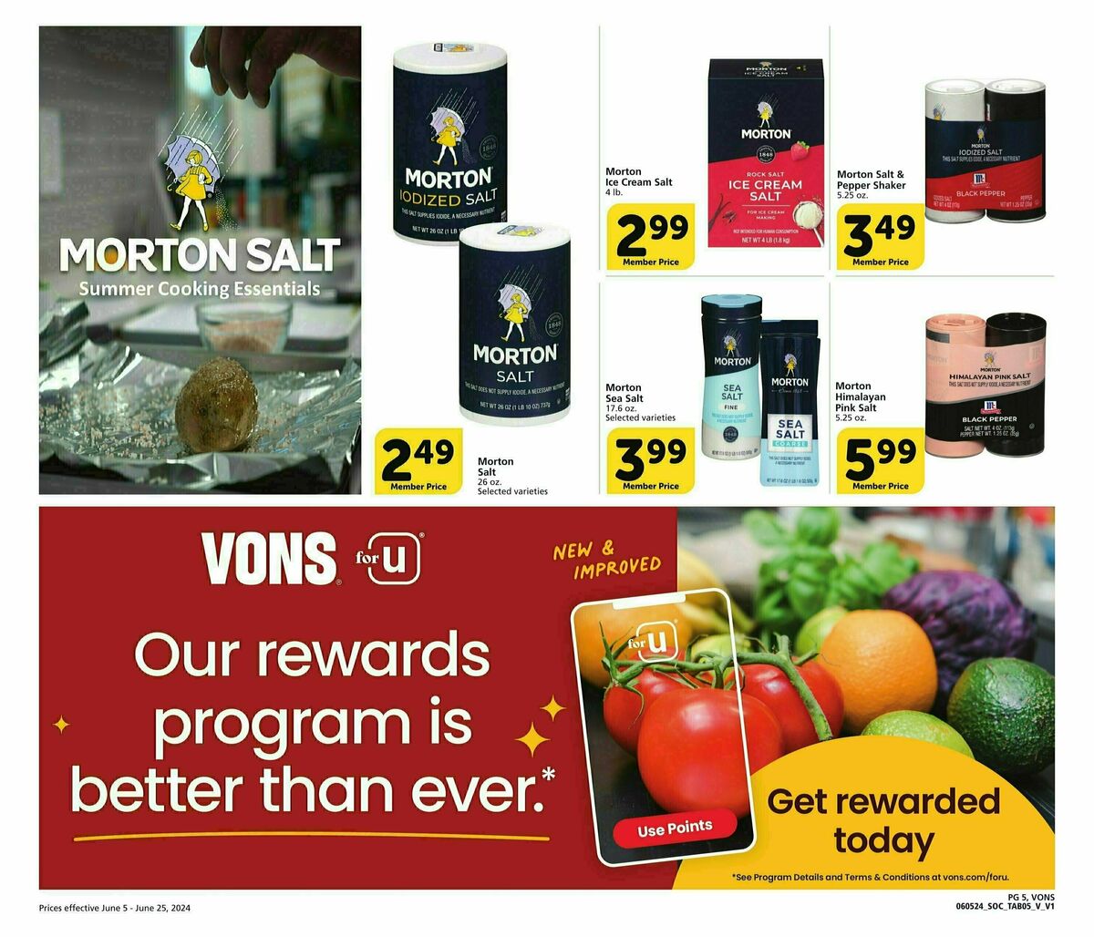 Vons Big Book of Savings Weekly Ad from June 5