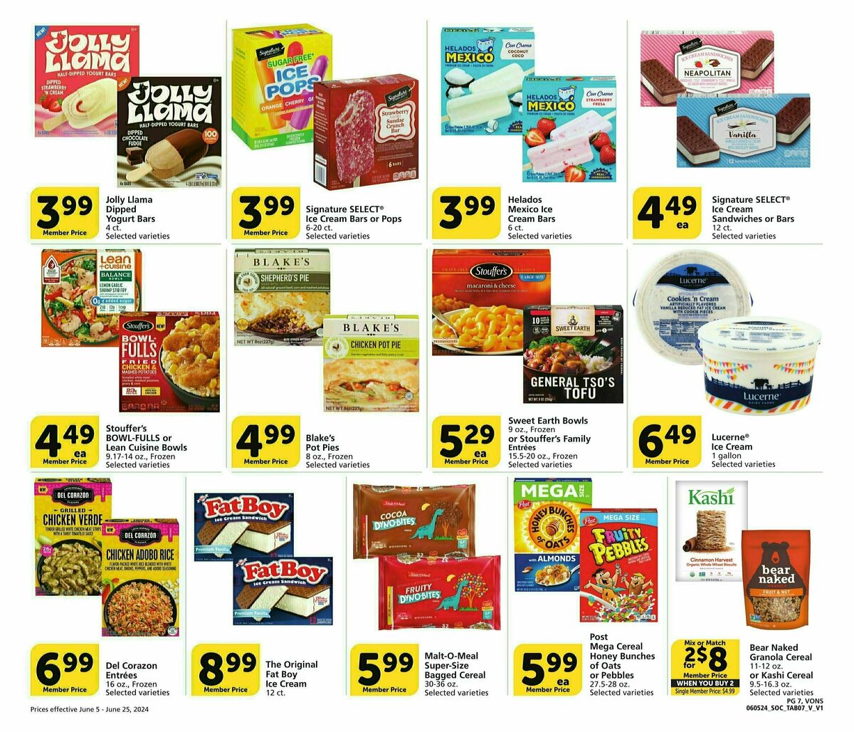 Vons Big Book of Savings Weekly Ad from June 5