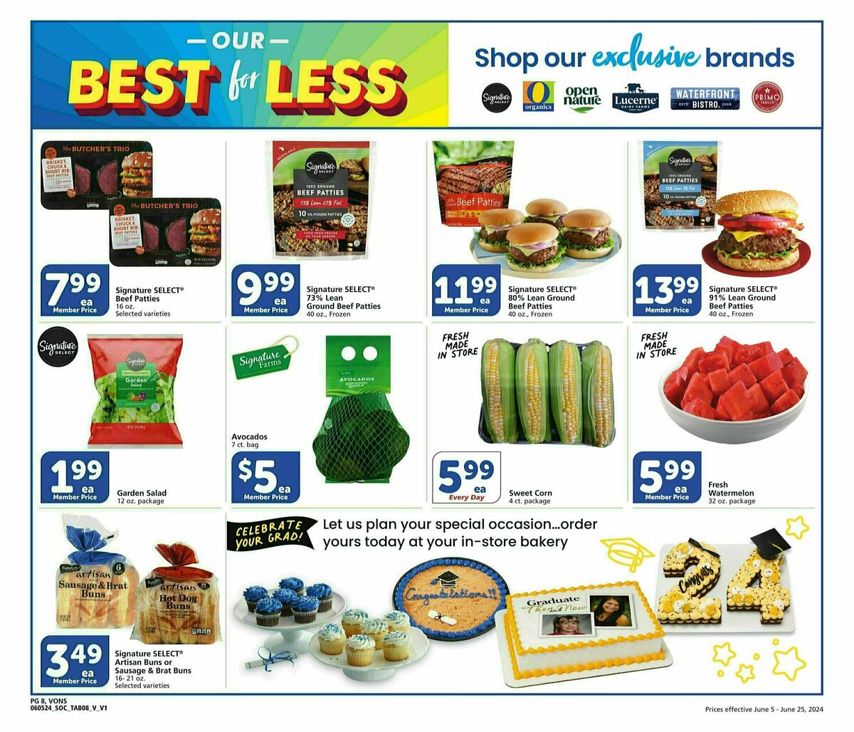 Vons Big Book of Savings Weekly Ad from June 5