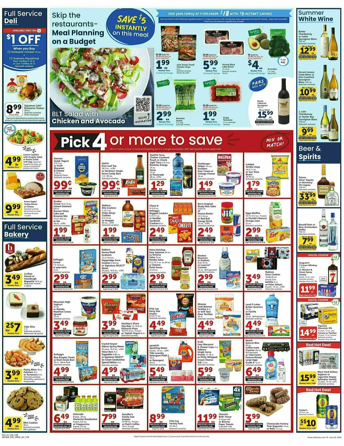 Vons Weekly Ad from June 19