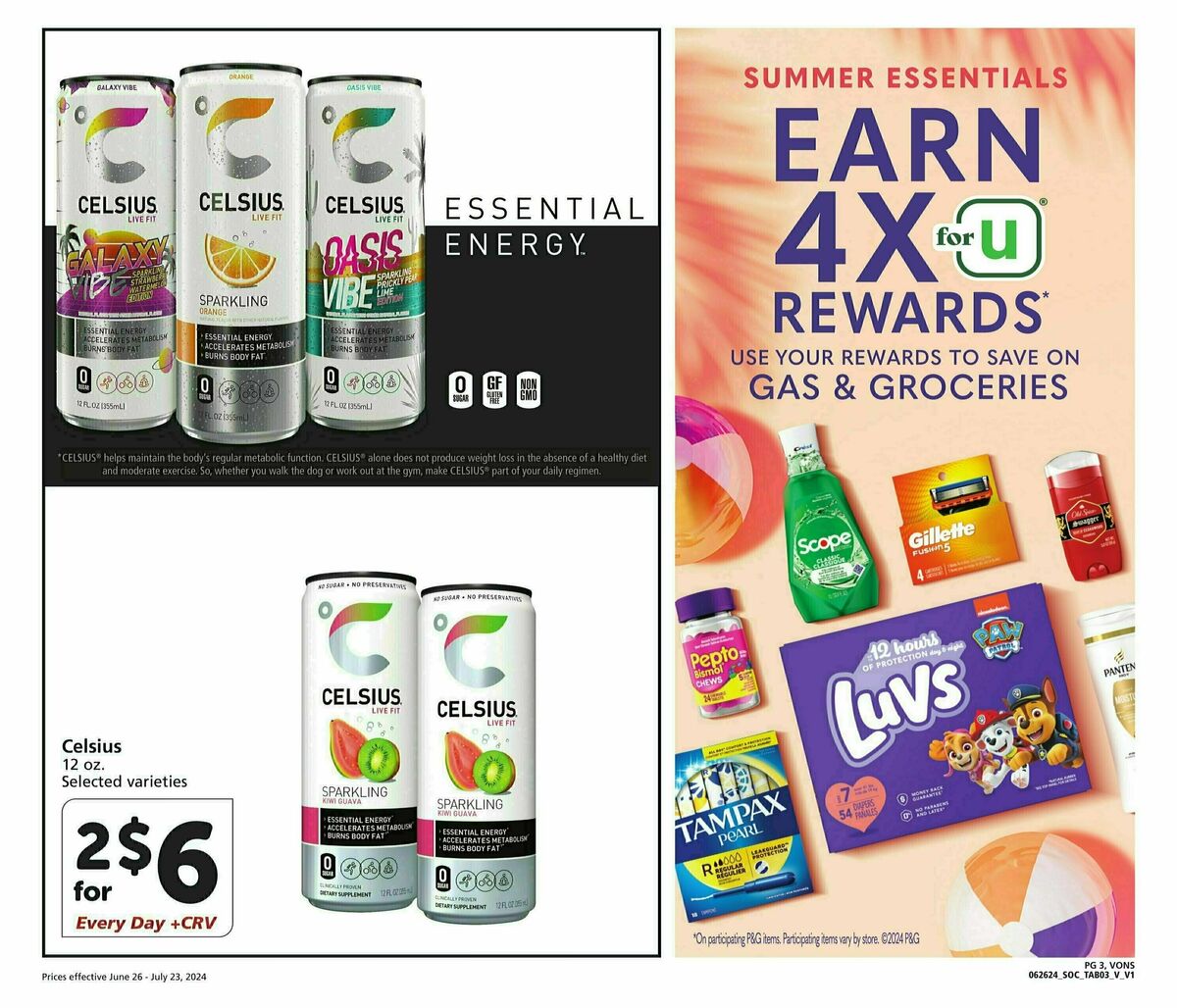 Vons Big Book of Savings Weekly Ad from June 26