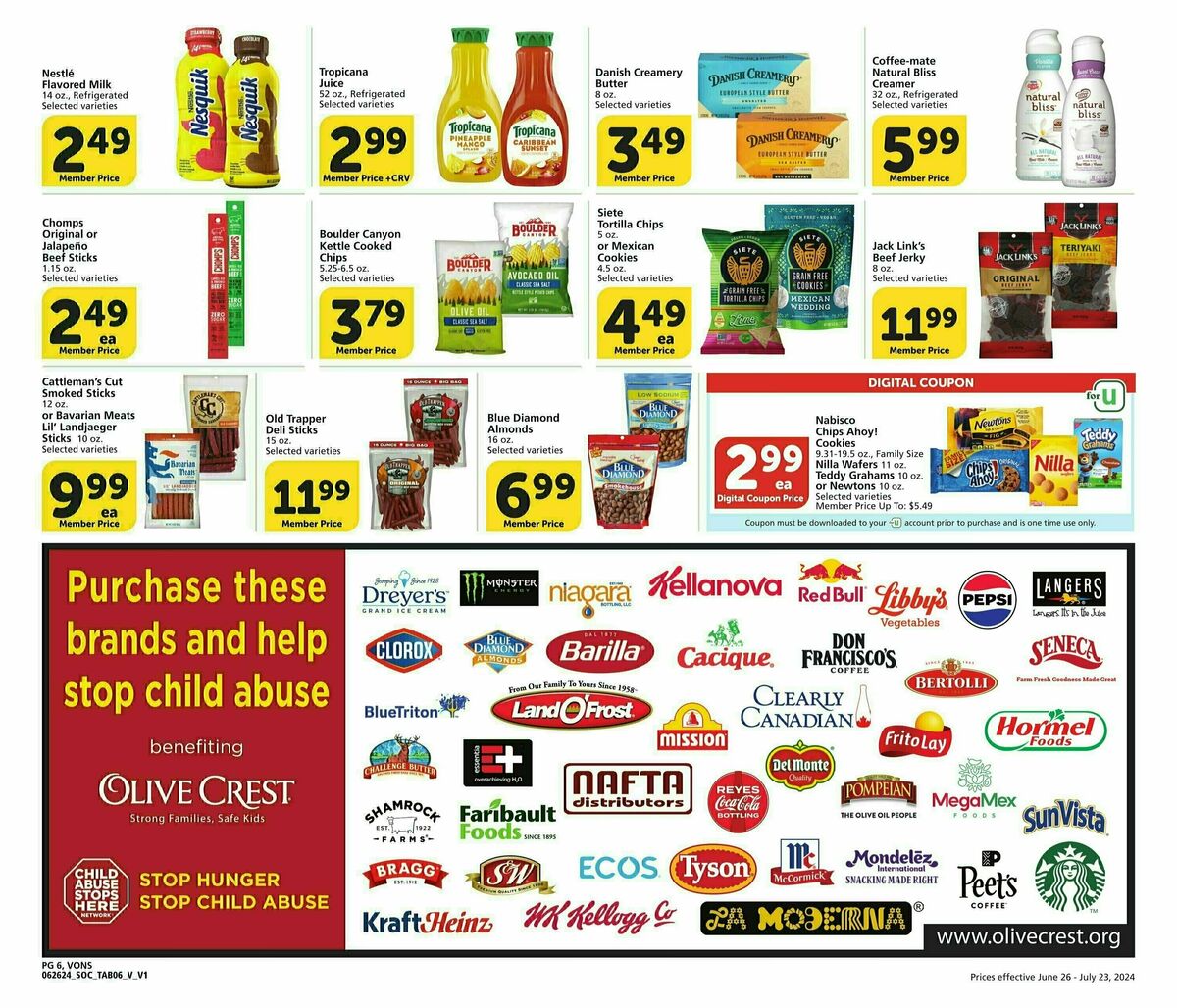 Vons Big Book of Savings Weekly Ad from June 26