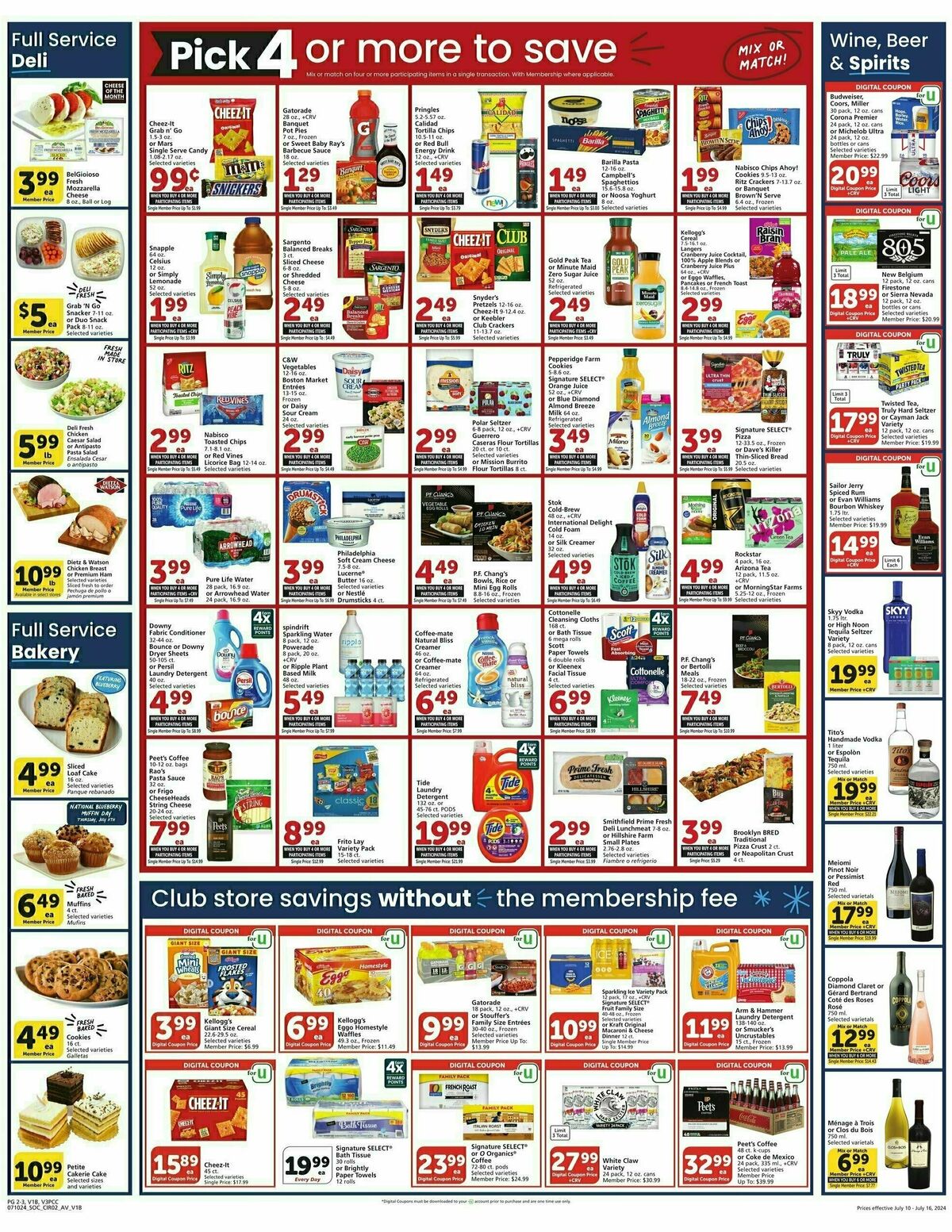 Vons Weekly Ad from July 10