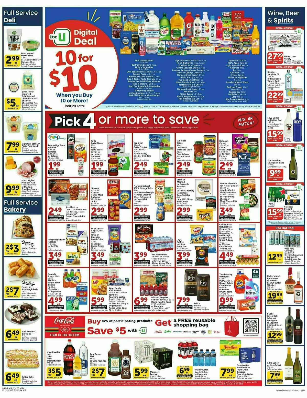 Vons Weekly Ad from July 17