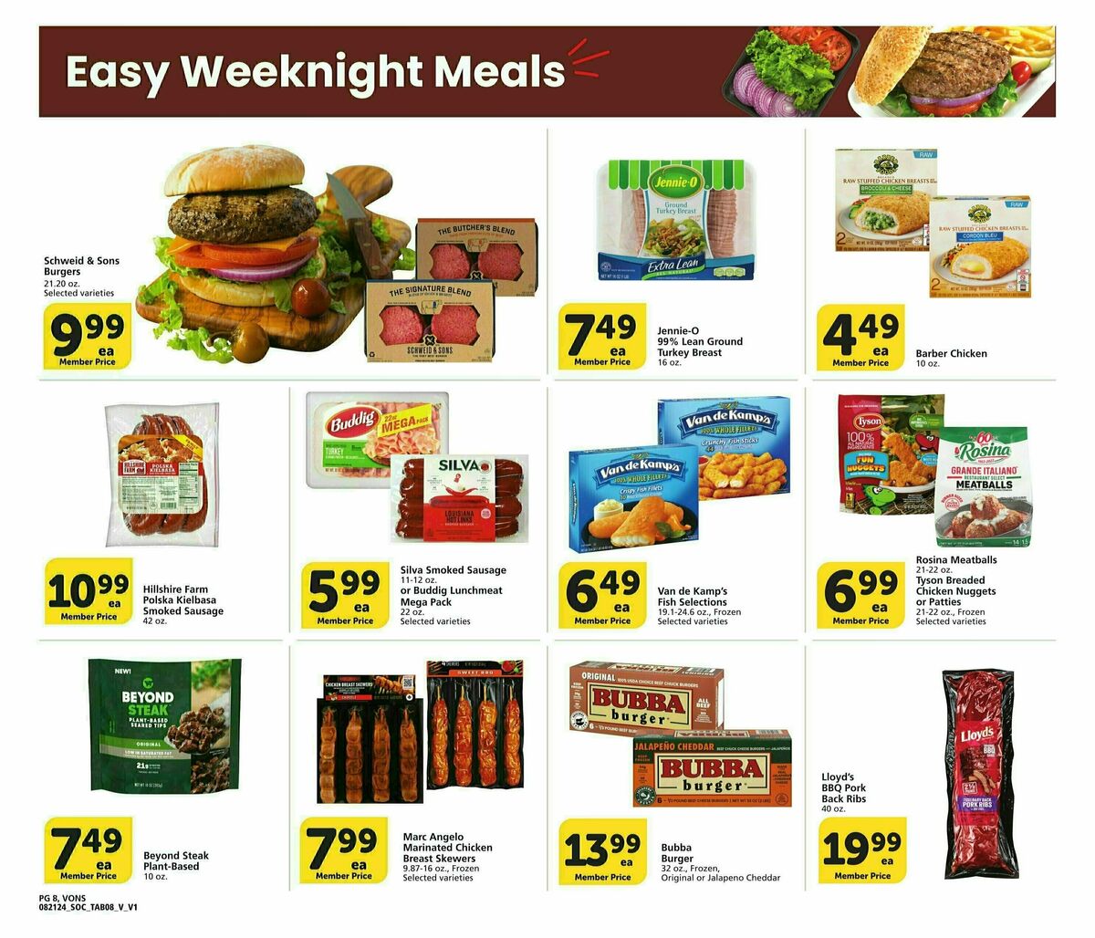 Vons Big Book of Savings Weekly Ad from August 21