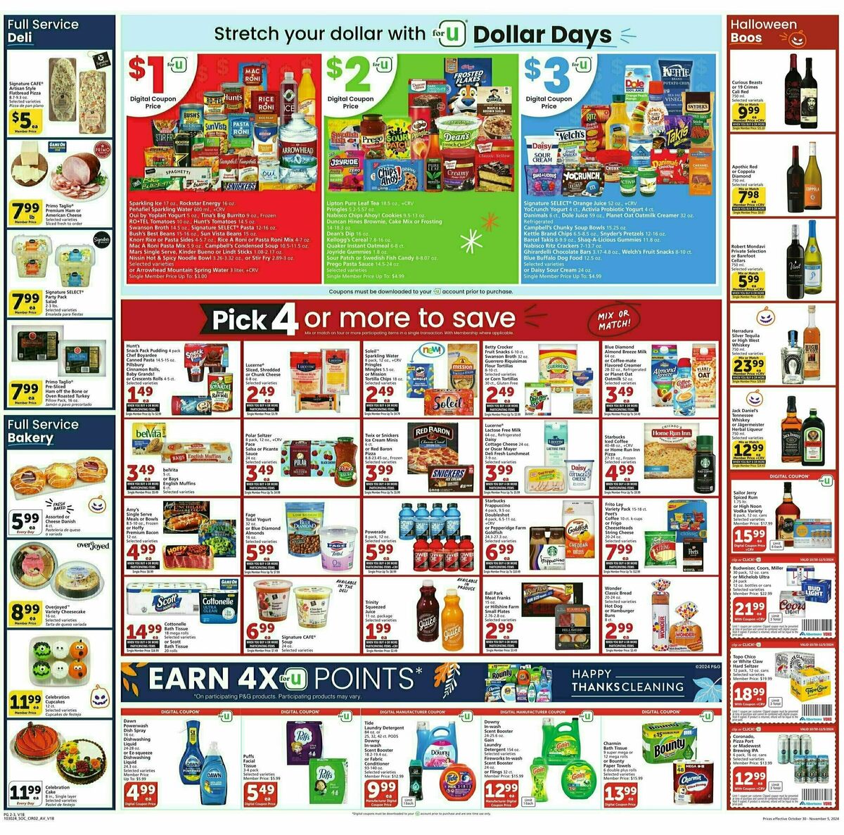 Vons Weekly Ad from October 30