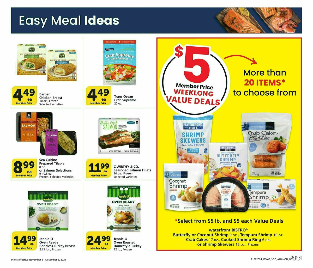 Vons Big Book of Savings Weekly Ad from November 6