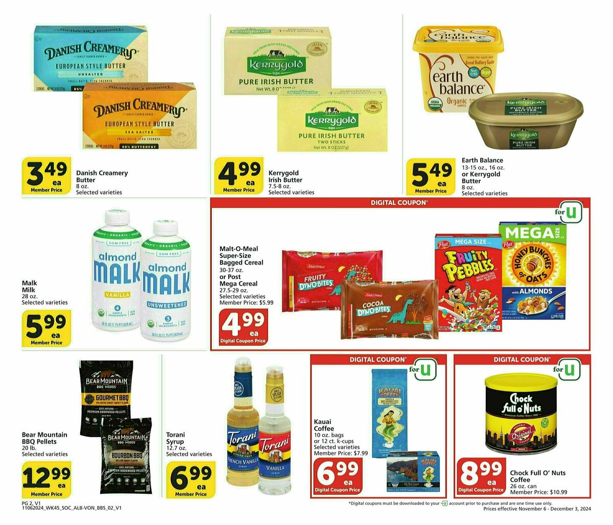 Vons Big Book of Savings Weekly Ad from November 6