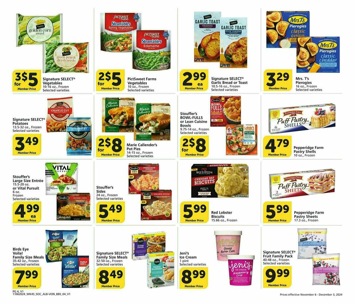 Vons Big Book of Savings Weekly Ad from November 6