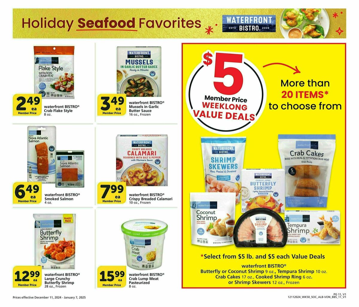 Vons Big Book of Savings Weekly Ad from December 11