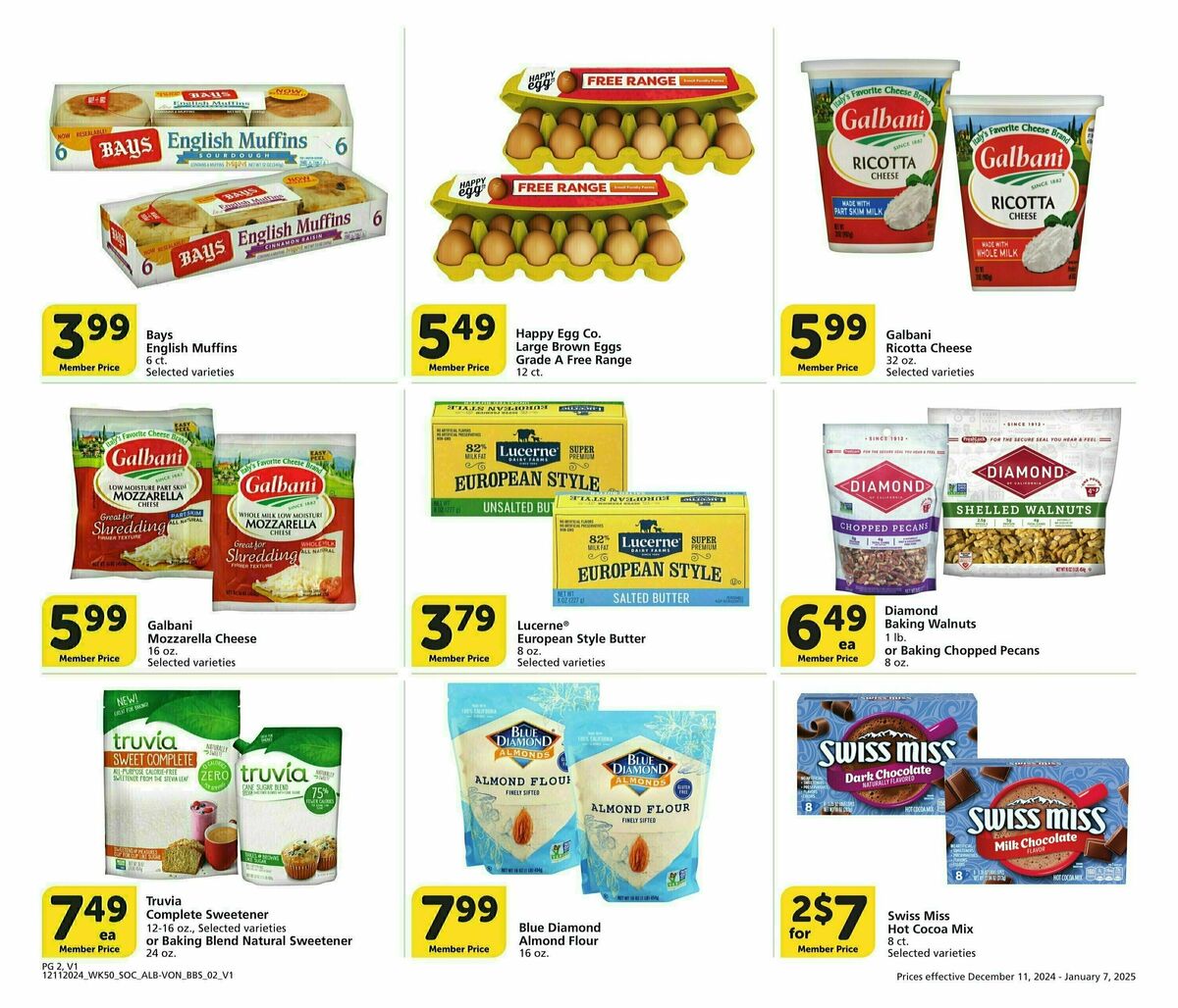 Vons Big Book of Savings Weekly Ad from December 11