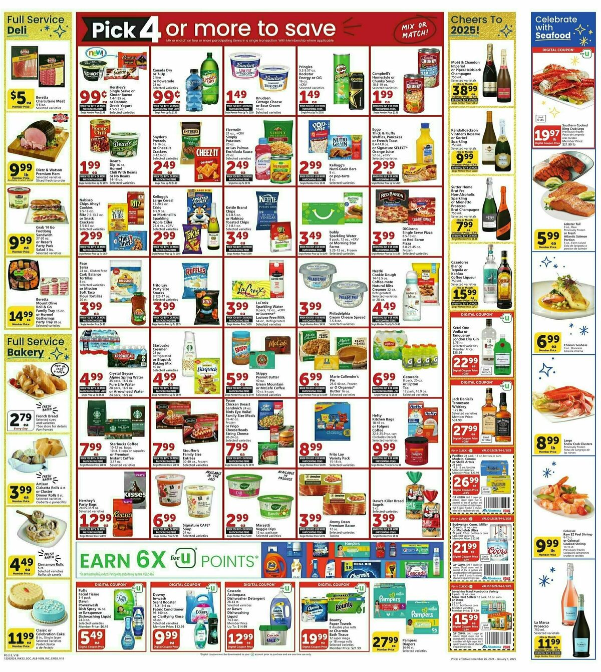 Vons Weekly Ad from December 26