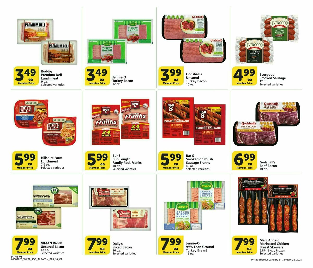 Vons Weekly Ad from January 8