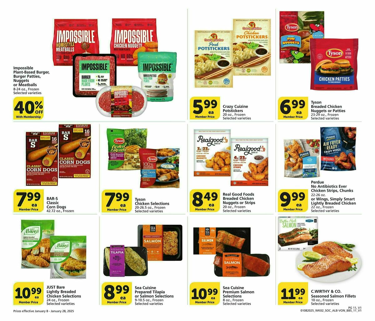 Vons Weekly Ad from January 8