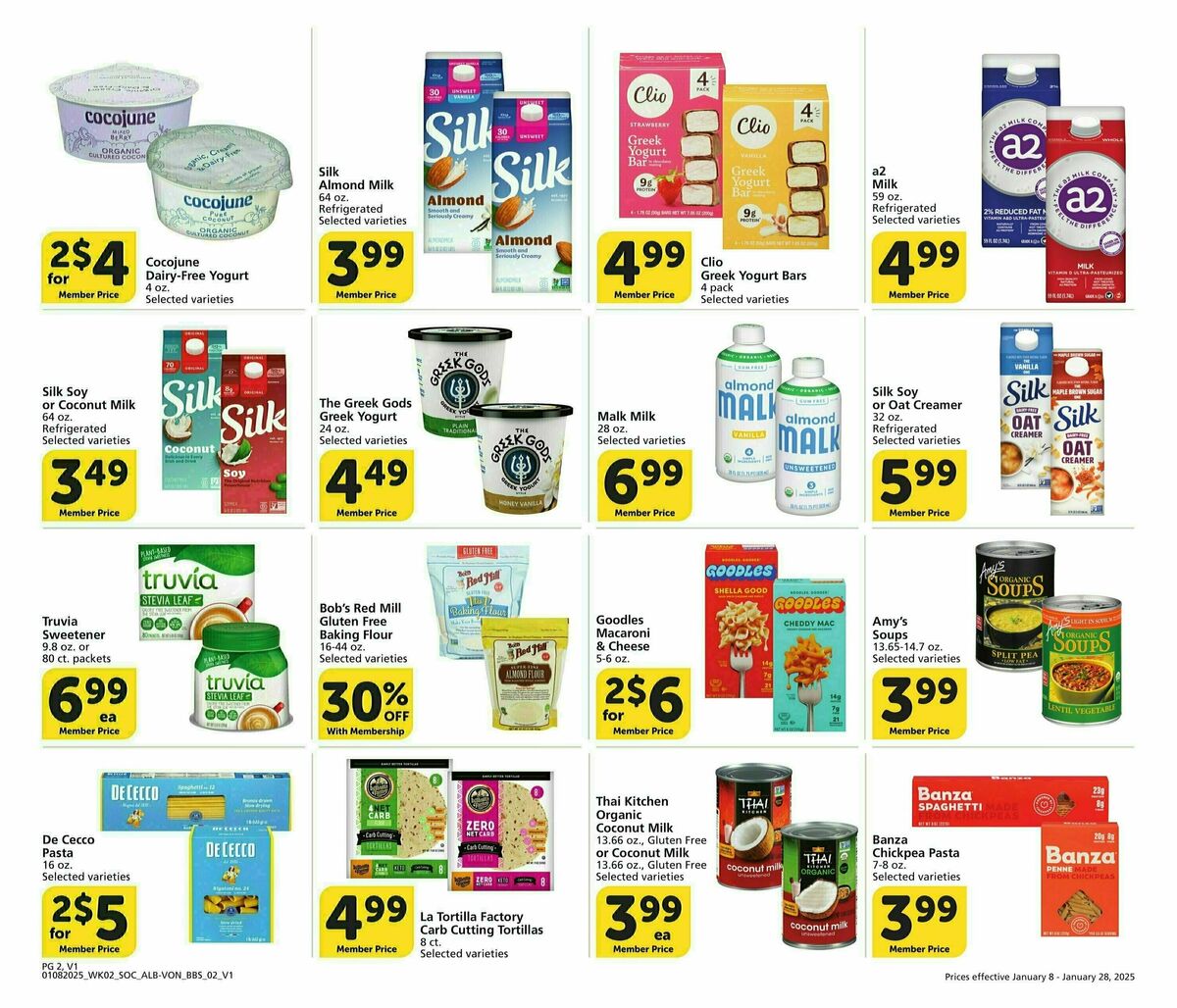 Vons Weekly Ad from January 8