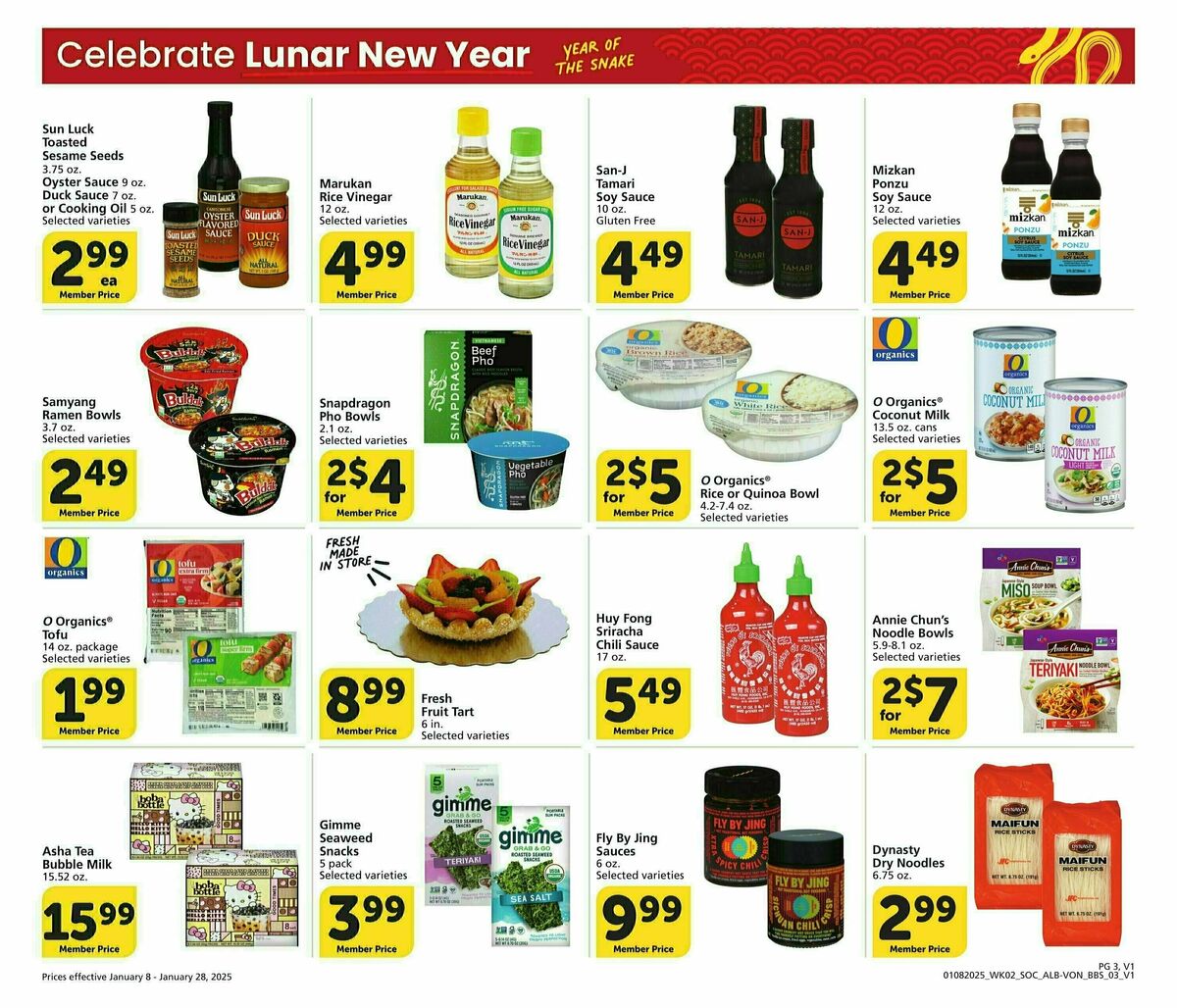 Vons Weekly Ad from January 8