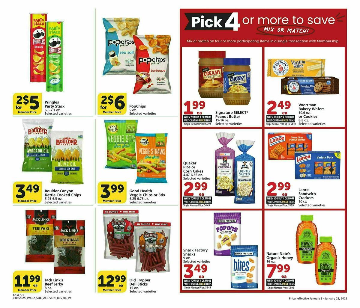 Vons Weekly Ad from January 8